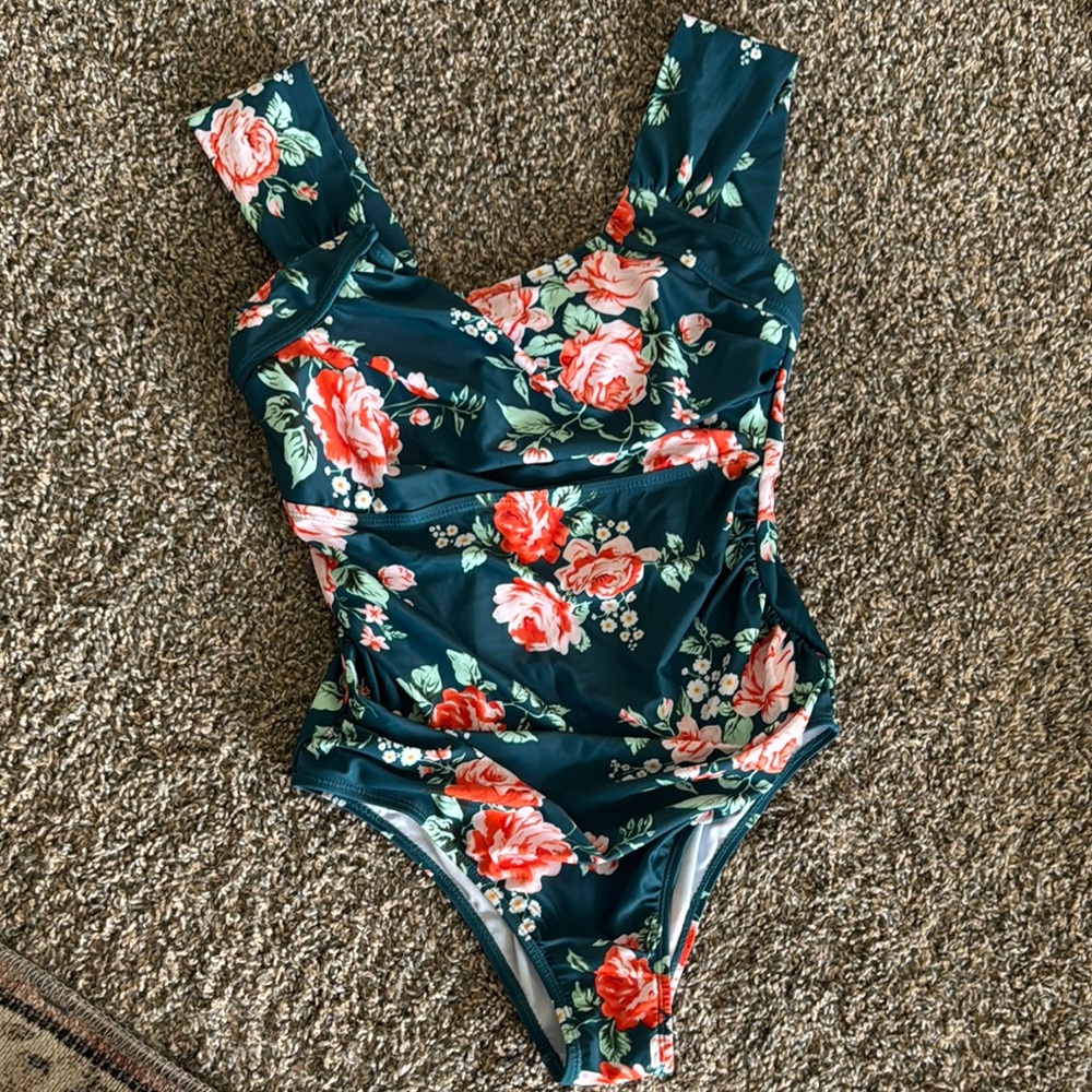 Floral Women’s Swimwear - One Piece Never Worn